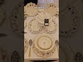 Floral Elegance Dinner Set 🌸 | Lüks Sofra Takımı | European Style #dinnerware #اكسبلور #europe
