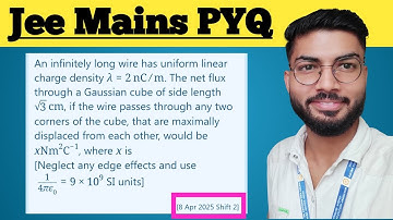 Q17 :- jee mains electrostatics pyq 