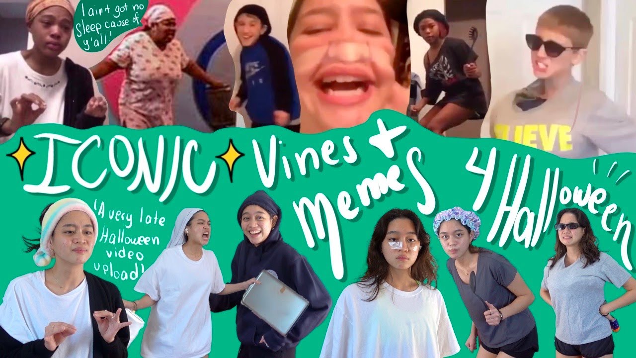 iconic vines and memes for your next Halloween costume/party! *a very late  upload lol* - YouTube