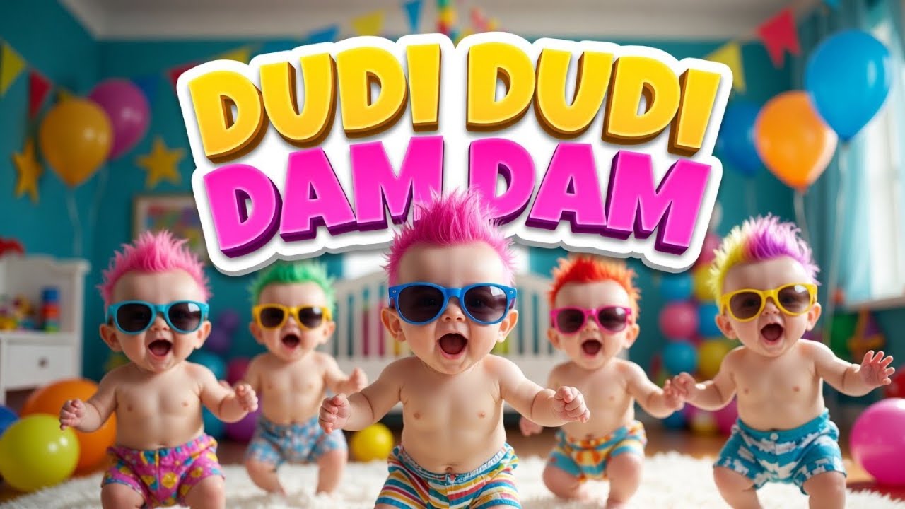 Dudi Dudi Dam Dam Dance 😍 Cute Baby Dance Song | Baby Dance Party