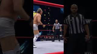 The Beast Mortos giving it his all against AEW Continental Champ #KazuchikaOkada on #AEWCollision!