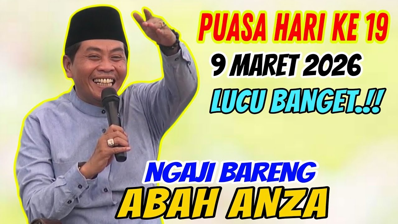 KH ANWAR ZAHID TERBARU 2026 - PUASA HARI KE SEMBILAN BELAS LUCU POLL