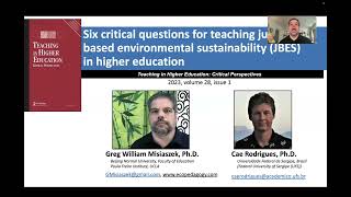 Six Critical Questions for Teaching Justice-Based Environmental Sustainability in Higher Education