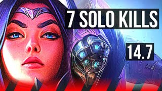 IRELIA vs JAX (TOP) | 7 solo kills, 1000+ games, Legendary, 13/4/7 | TR Master | 14.7