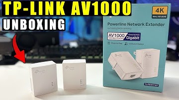 Unboxing of TP-Link AV1000 Powerline Ethernet Adapter!