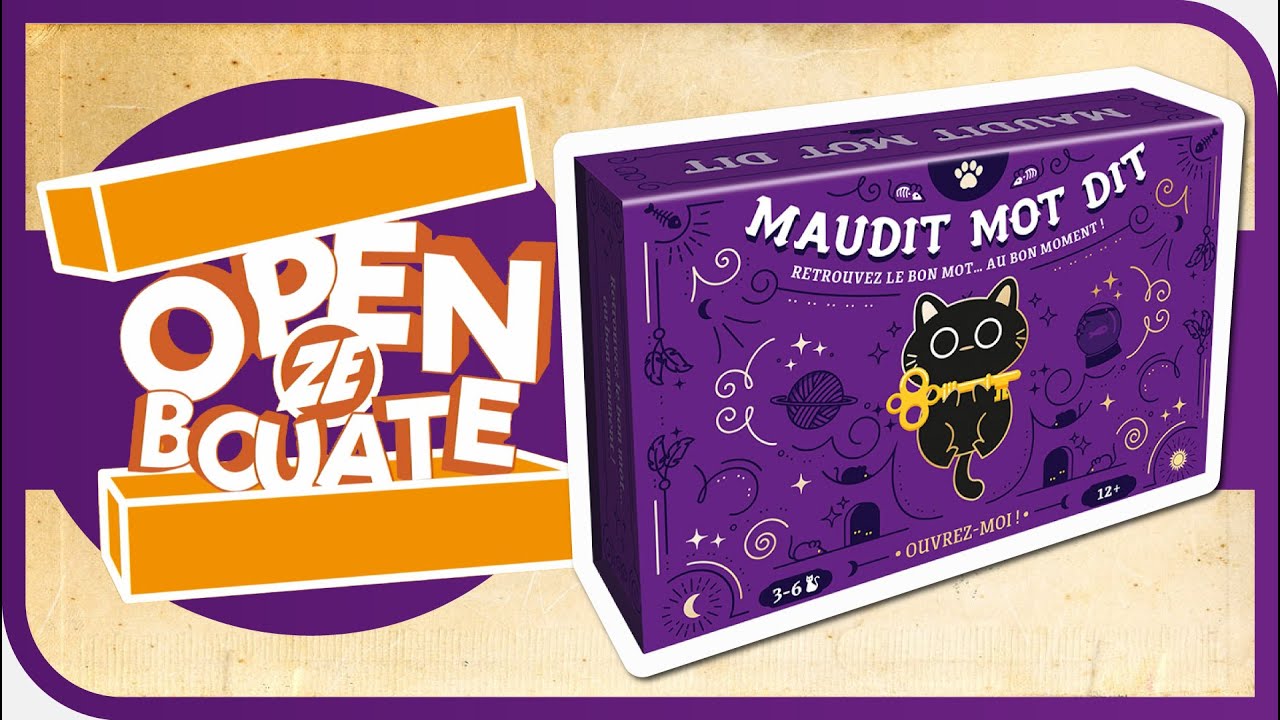 Maudit Mot Dit (2022) - Jeu de société - Tric Trac