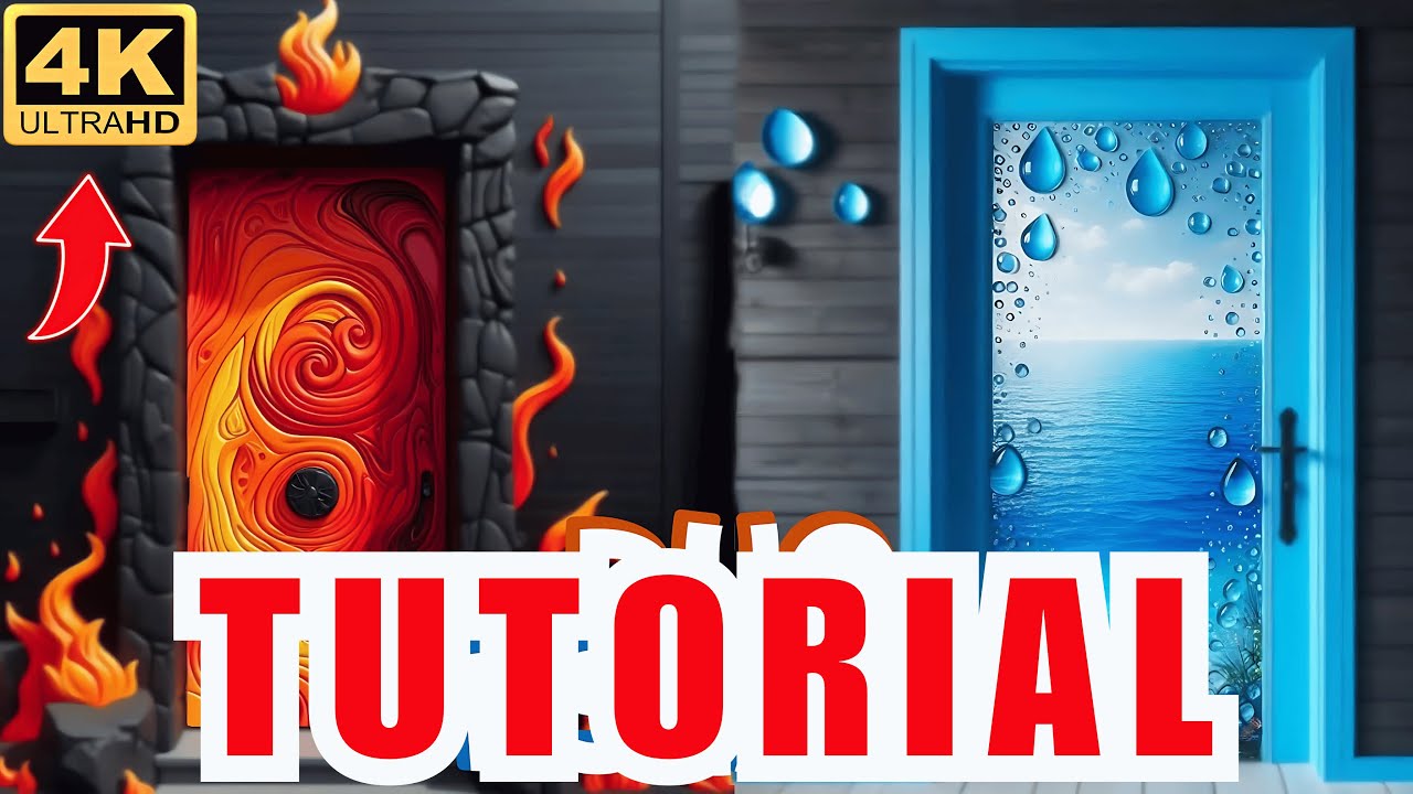 B34N Matthew4r - Fire and Water Duo Escape Room Fortnite 4K - B34N_Matthew4r - B34N Matthew4r