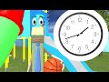 Telling time to the half hour  1st grade