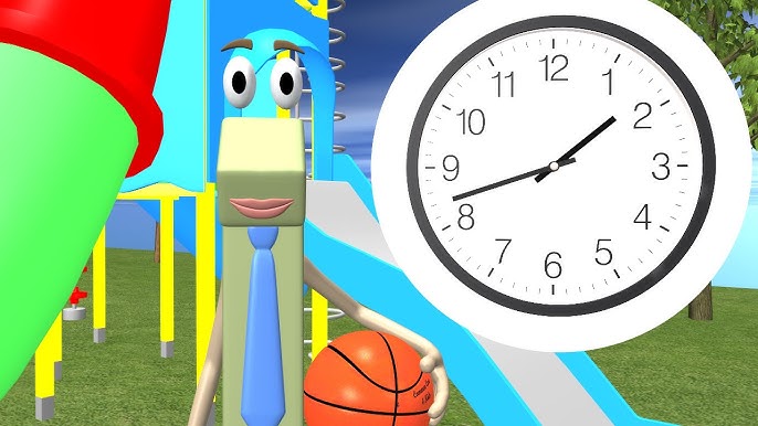 How to Tell the Time - Educational Video for Kids 