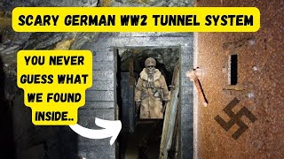 Secret underground tunnels on German WW2 fortress .What is inside is even more AMAZING !