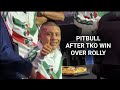 ISAAC “PITBULL” CRUZ SECONDS AFTER TKO WIN OVER ROLLY ROMERO, TEOFIMO LOPEZ, RYAN GARCIA