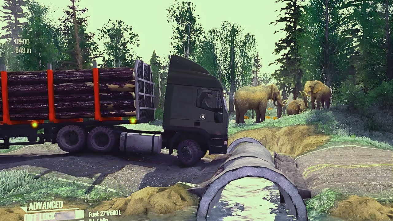 TRUCK vs EXTREME ROAD! No Mercy Terrain | MudRunner