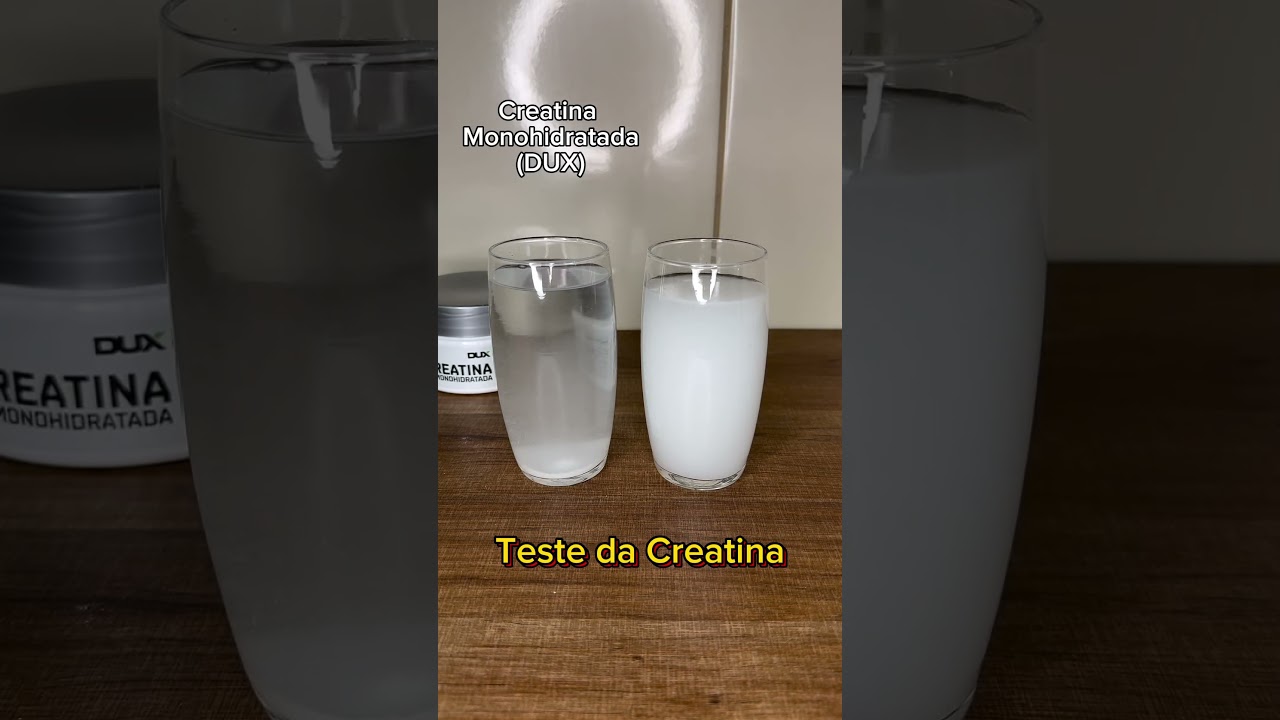 TESTE DE PUREZA CREATINA #SUPLEMENTOS #VLOG