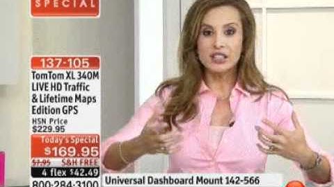 TomTom XL 340M LIVE HD Traffic and Lifetime Maps Edition GPS at HSNcom