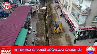 Bulancak Belediye Tv I 15 Temmuz Caddesi Doğalgaz Çalışması