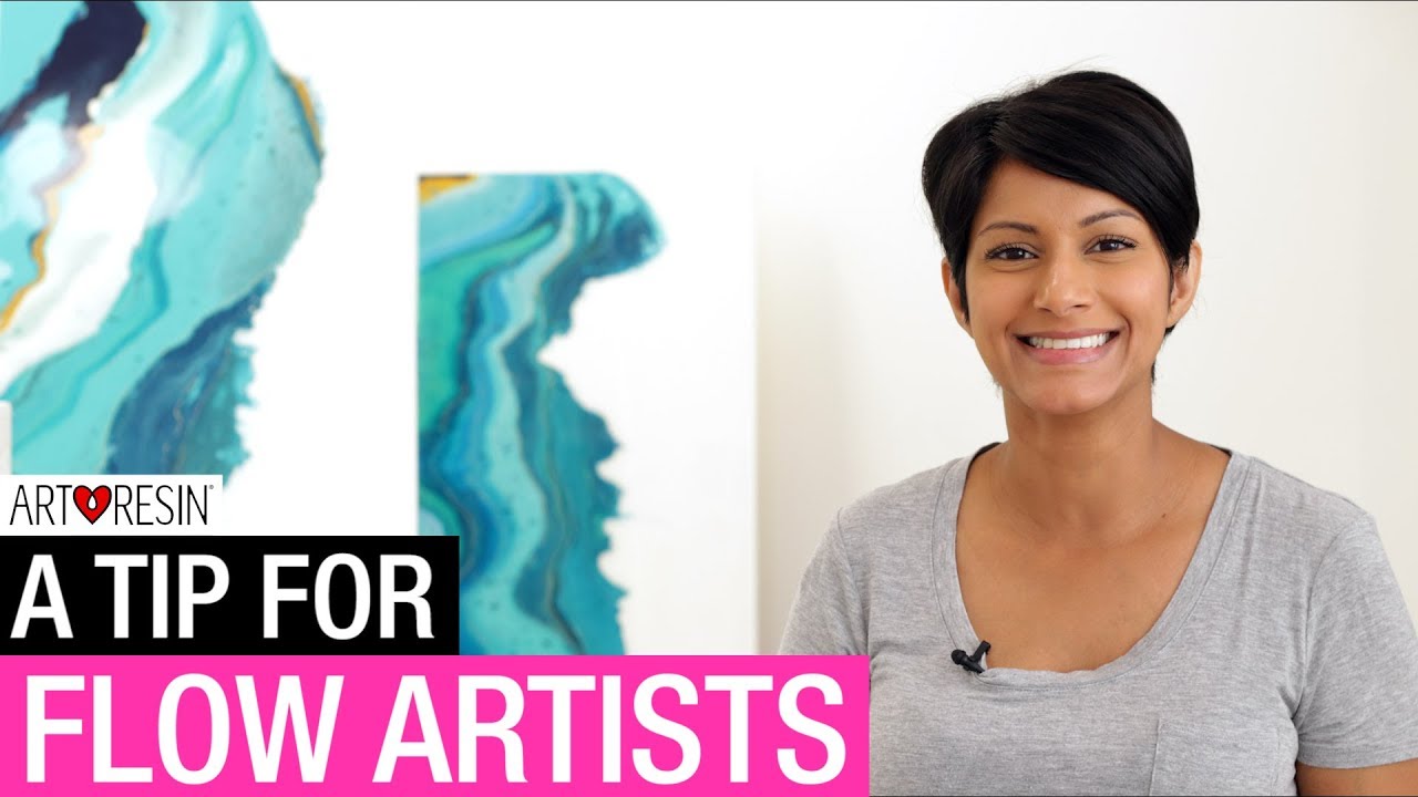 A Resin Flow Art Tip YouTube