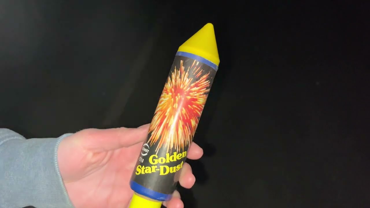 Comet Golden Stardust 90er Jahre Rakete