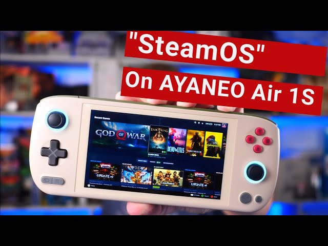 "Steam Deck" the AYANEO Air 1S with ChimeraOS