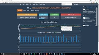 Claymore Ethereum Miner developer's fee removed - Live mining /monitoring screenshot 3