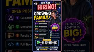 💻 Full Stack Developer (WFH) 🔥 ₹10 LPA Salary | Apply Today | Hiring Now (Immediate Joiners) #job