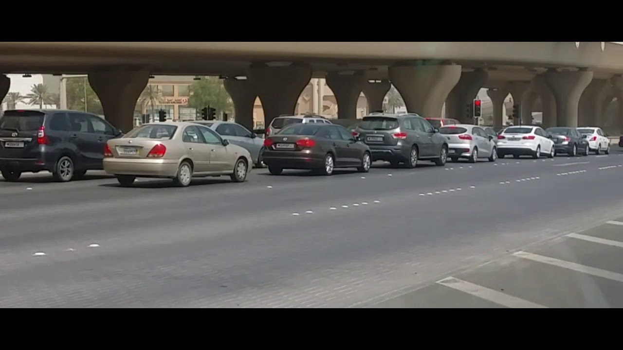 Driving Juffair to Muharraq Seef Bahrain by Car YouTube