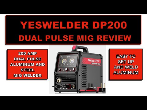 YesWelder DP200 Dual Pulse Mig welder Detailed Review and Testing.