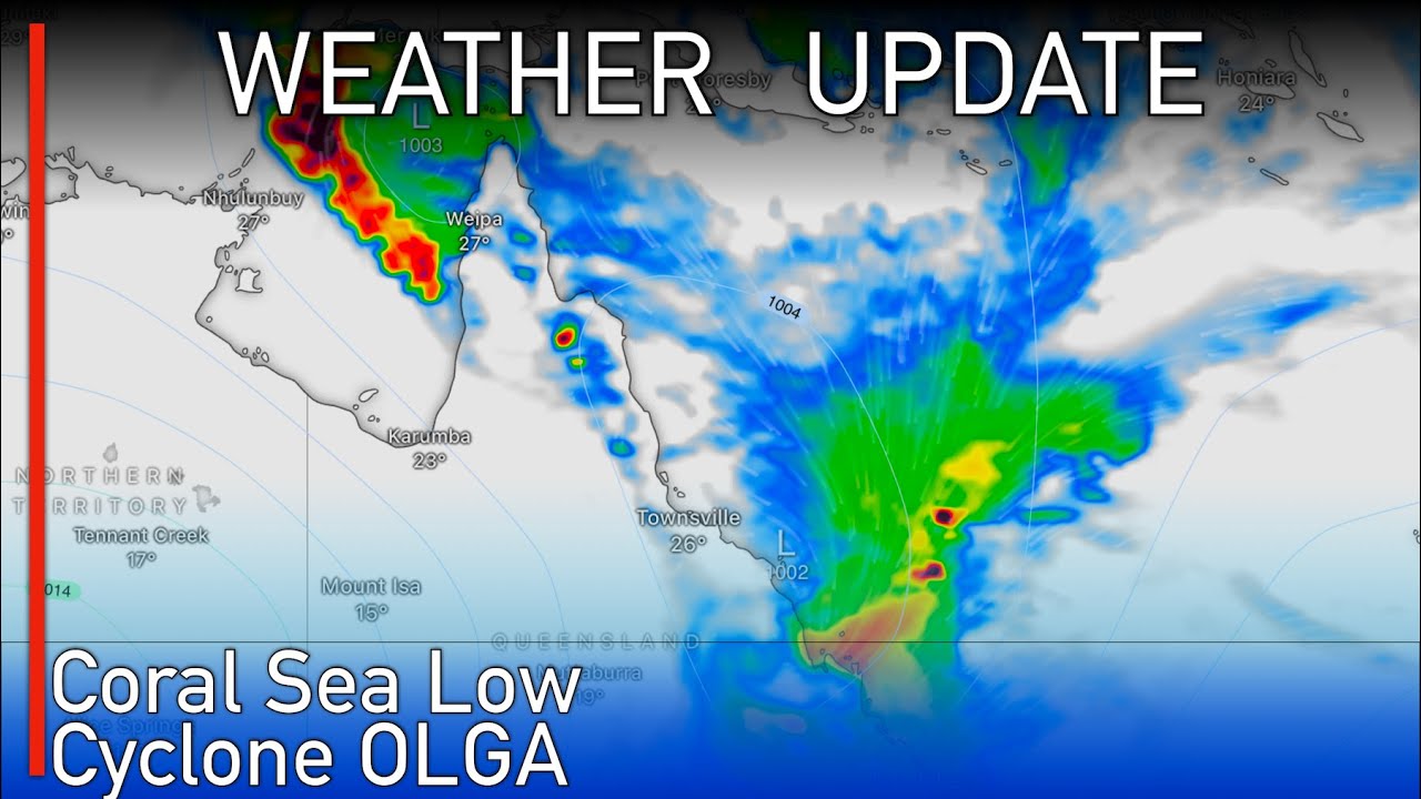 A Tropical Low is Forecast to form in the Coral Sea Next Week and Bring ...