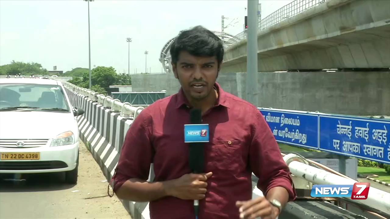 Chennai Metro train officials inspects tracks from Little Mount to Chennai airport | News7 Tamil