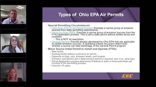 Ohio Air Quality Permitting and Compliance Basics