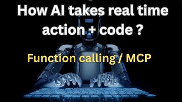 How AI Takes Real-World Actions with Code | Function Calling + MCP Explained (with Demo!)