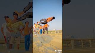 3 round of corkscrew 😱😱#flip #trending #stunt #gymnast #tutorial #ytshorts # #tutorial #corkscrew