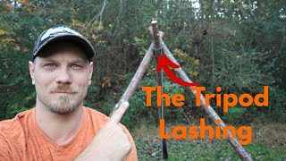 The Bushcraft Tripod Lashing