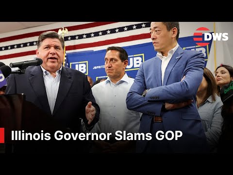 Governor Pritzker Slams GOP Over Texas Redistricting "That’s Not Democracy That’s Not America" |AC1E