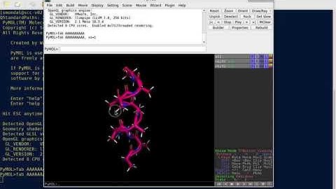 Generate customized secondary structures from sequence using PyMOL | Alpha-helix and Beta-sheets