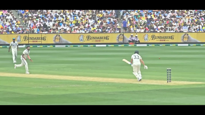 Australia v India - Fourth Test, Highlights