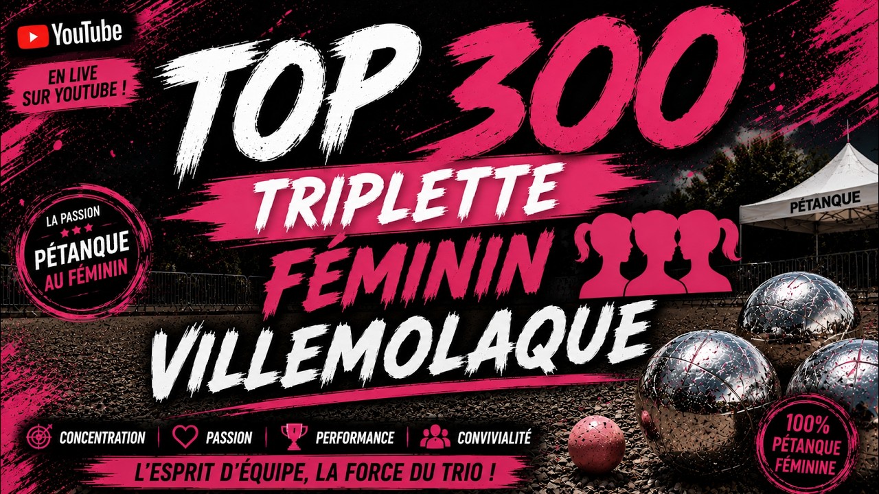 Miniature : TOP300 féminin Villemolaque 2026 – Finale | Wongchujev vs Picard