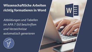 Abbildungsverzeichnis nach APA 7-Stil in Word