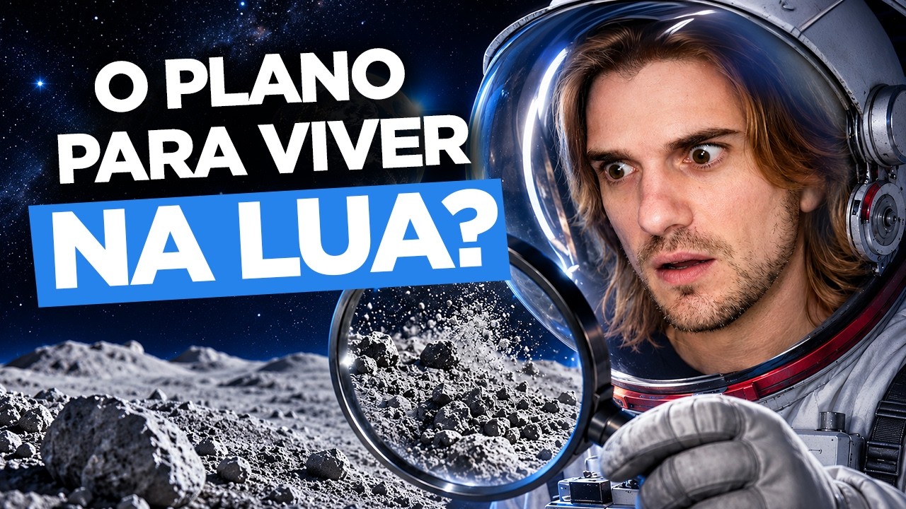 Como será a primeira BASE LUNAR?