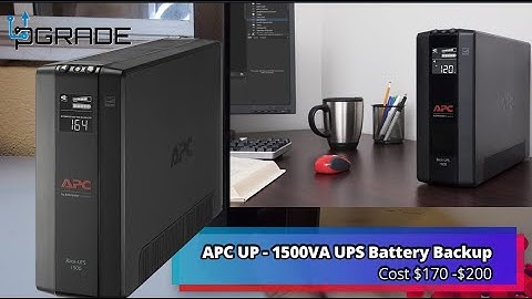 APC UPS - 1500VA UPS Battery Backup