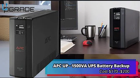 APC UPS - 1500VA UPS Battery Backup