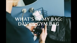 WHAT&#39;S IN DAVY&#39;S GYM BAG