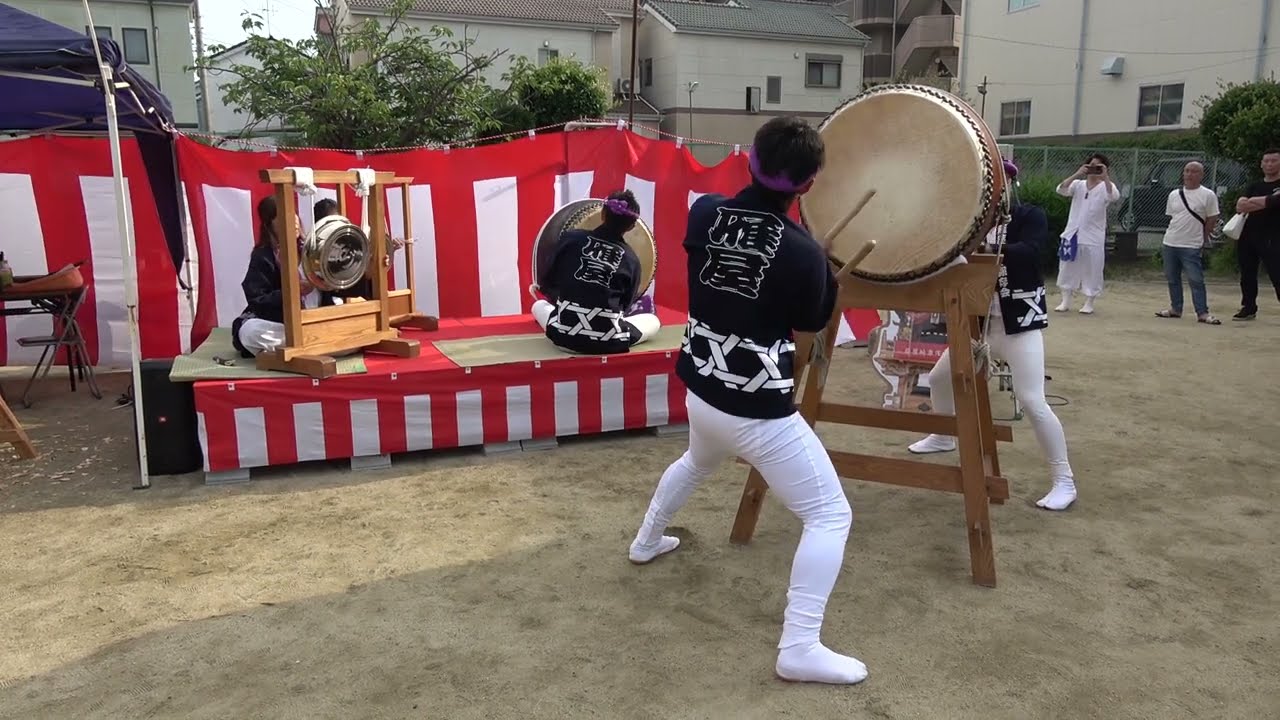 2023.6.18(日) 古箕輪ほたえ「雁屋地車保存会 しころ太鼓」 大阪府東