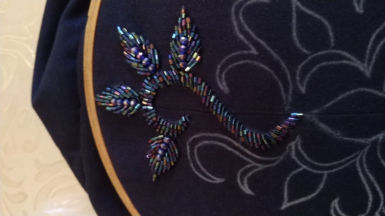 🔹 شكل آخر لجلابة مخدومة بالعقيق مهرس | موديل أنيق بالتنبات للمناسبات