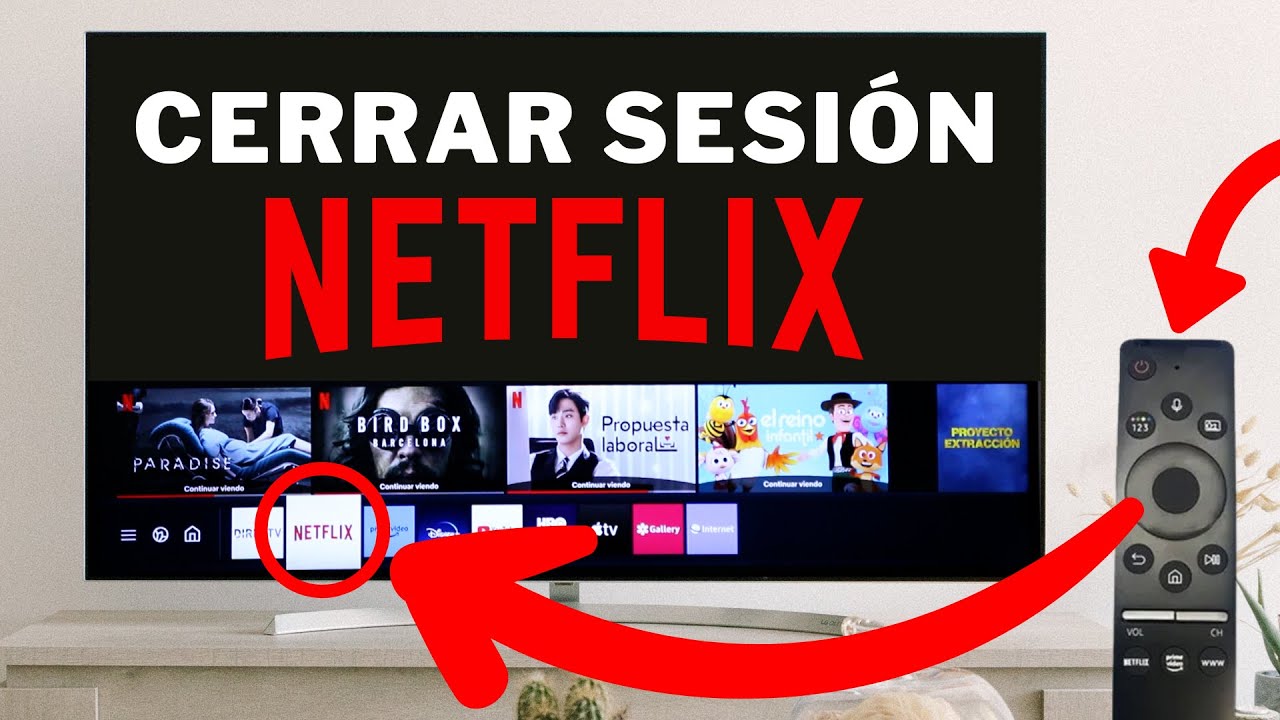 Descubre cómo CERRAR SESIÓN en Netflix (Smart tv) - YouTube