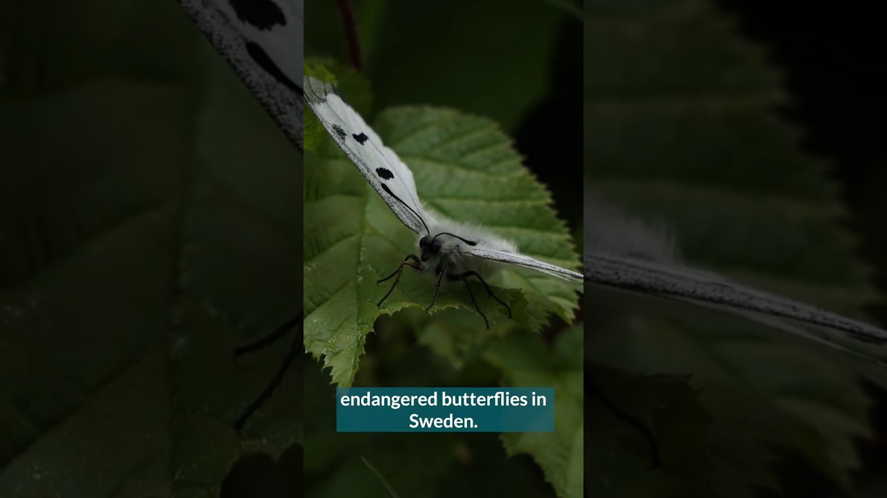 The endangered clouded Apollo butterfly – video series out now!  