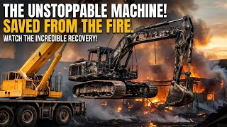 Restoring a Completely Burned Excavator into a Like New Machine