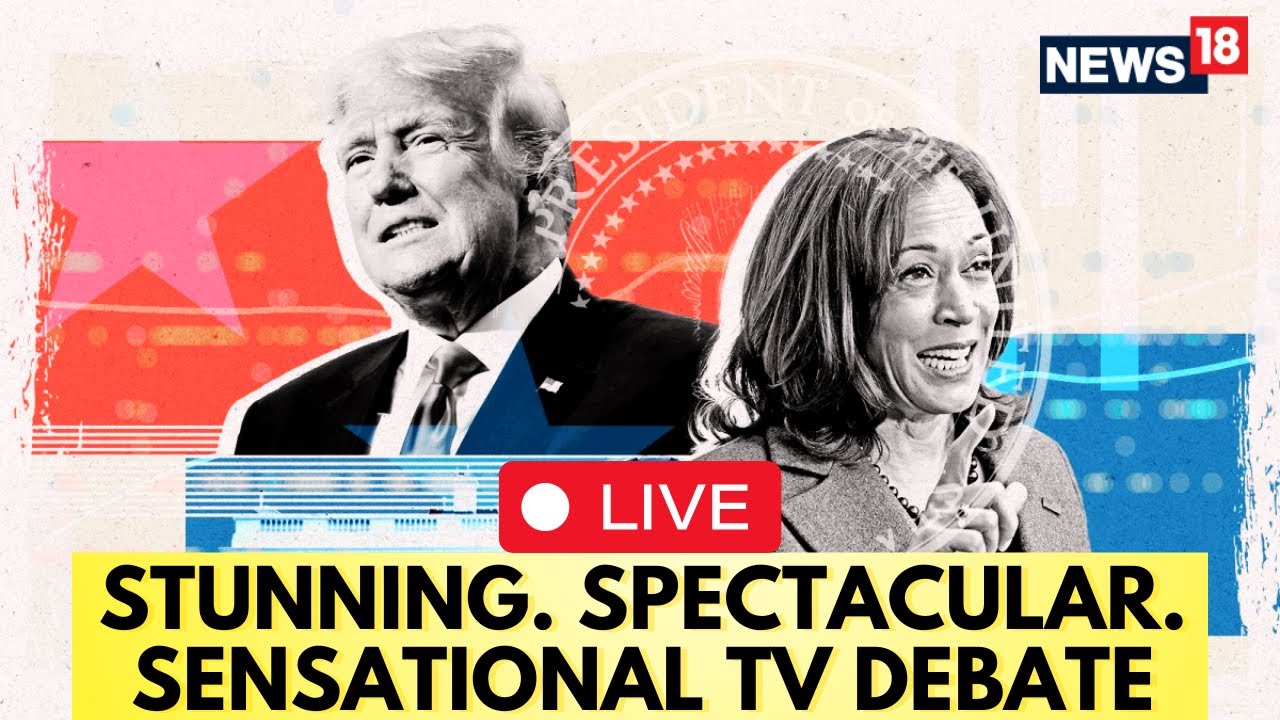 Trump Vs Harris Debate LIVE | US Presidential Debate 2024 LIVE | Kamala ...