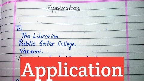Write an application to the librarian of your college informing him that you have lost the book