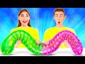 How to make a giant chocolate and gummy worm challenge by fun food
