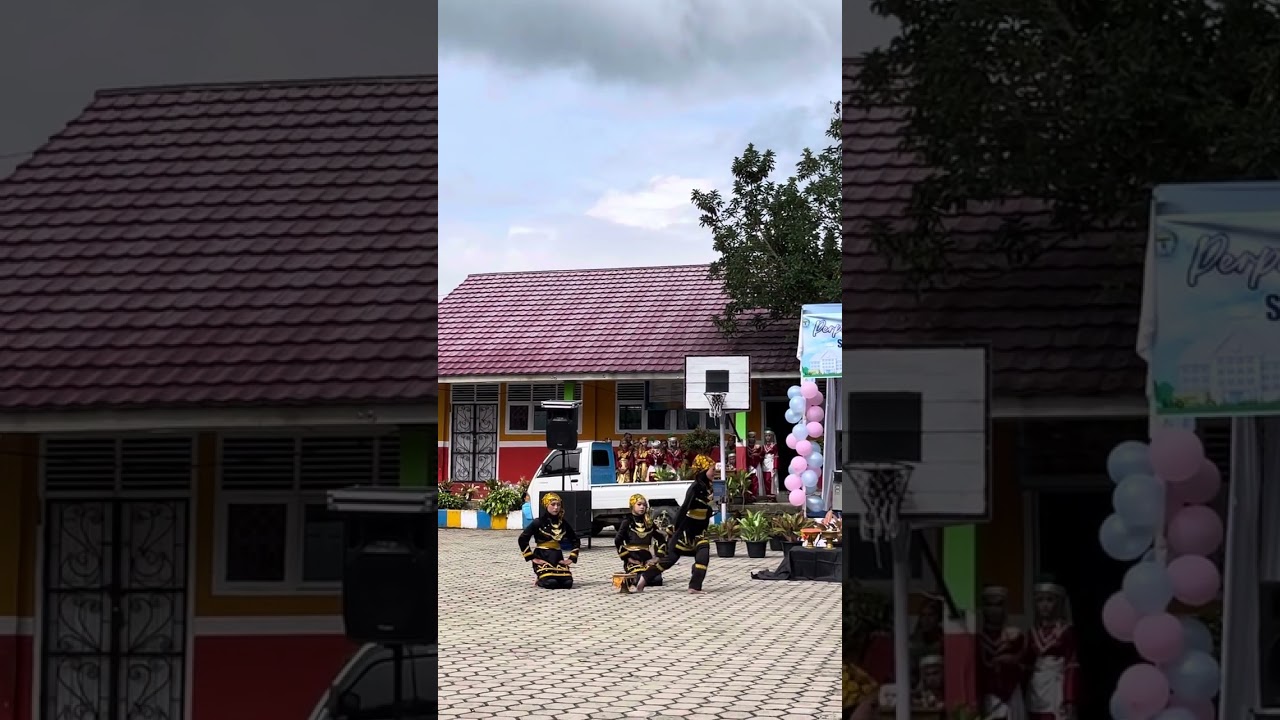 Tari “cirano” DAERAH KERINCI jambi. SMPN 34 Kerinci 2024 acara pelepasan siswa/i kls IX